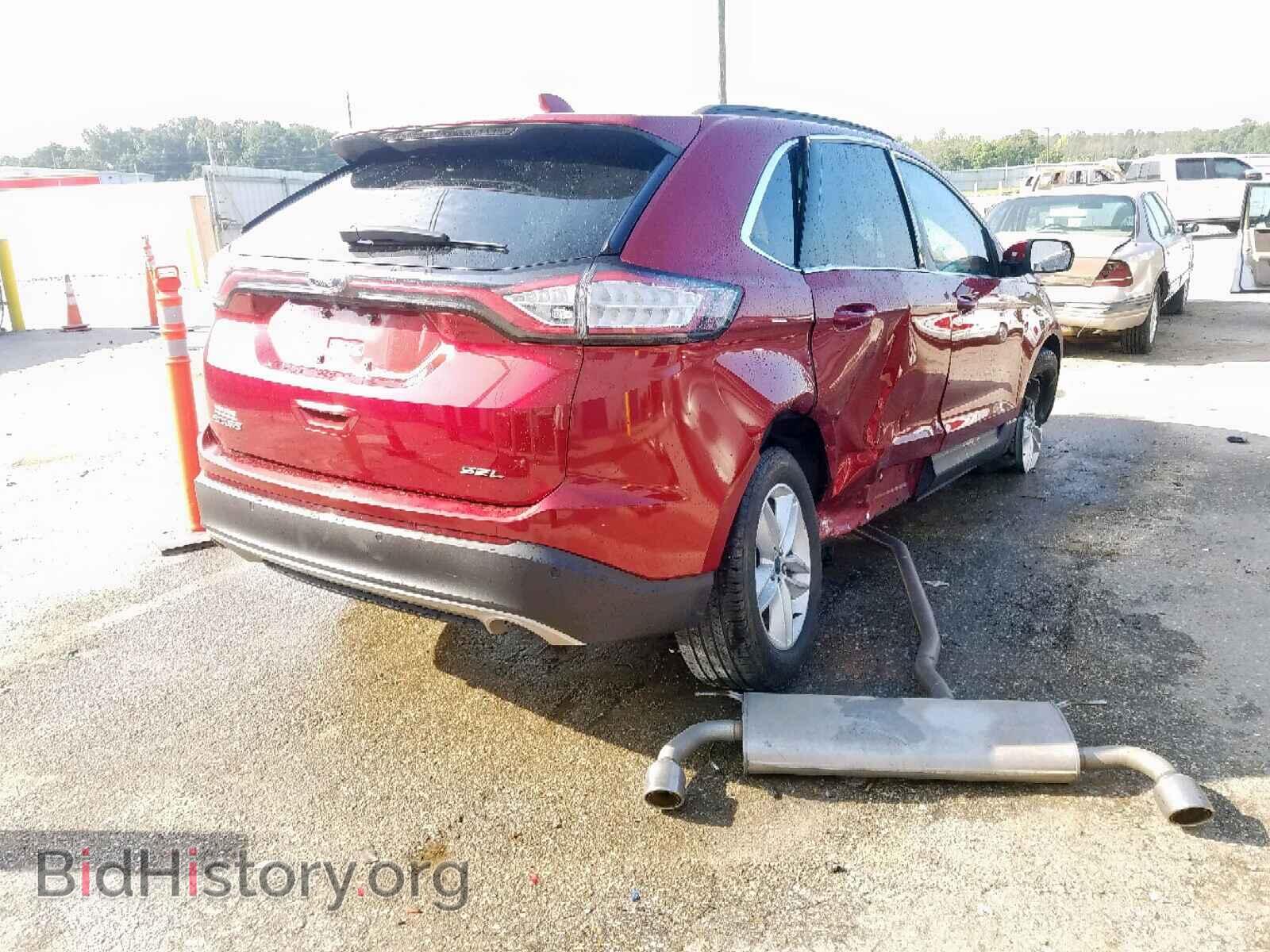 2015 FORD EDGE SEL - VIN: 2FMTK3J89FBB32321 - Фото 4