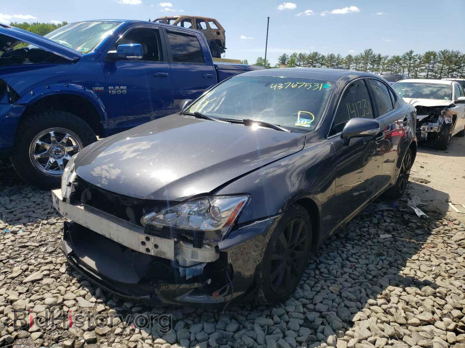2010 LEXUS IS - VIN: JTHCF5C21A5036322 - Фото 2