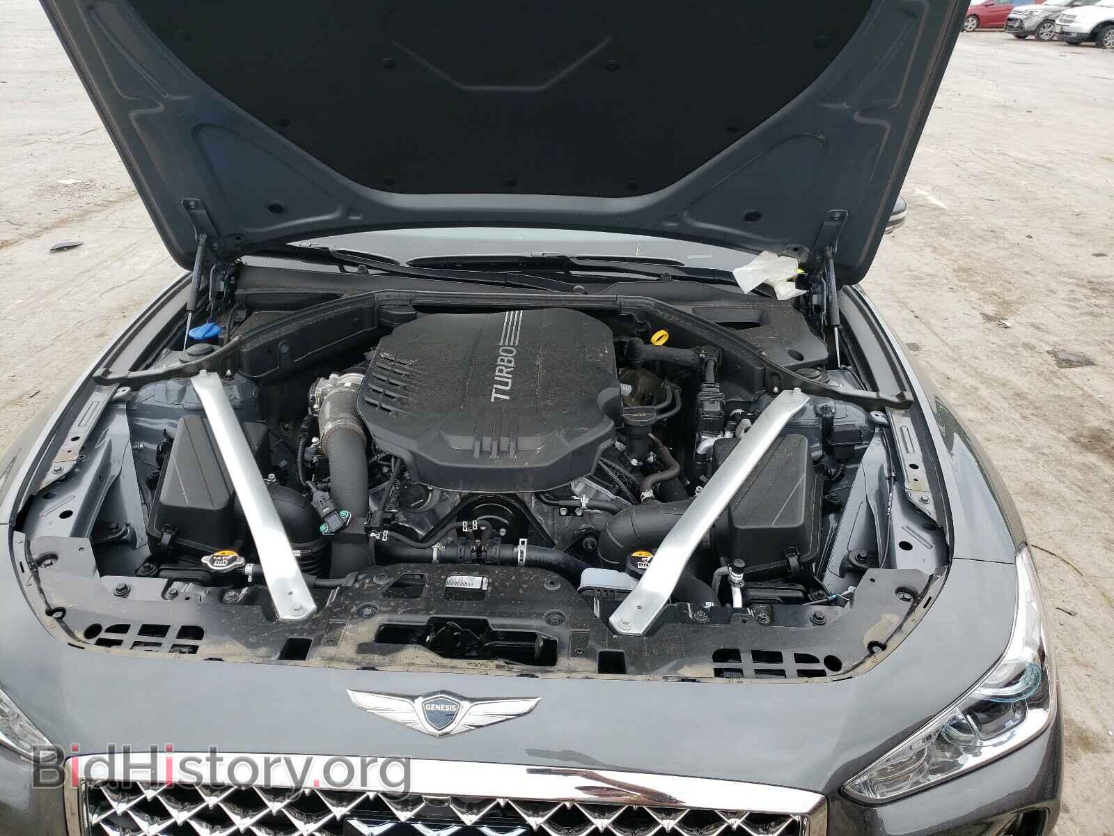 2020 GENESIS G70 - VIN: KMTG34LE0LU050951 - Фото 7