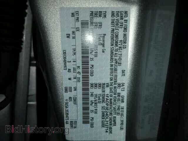 2013 FORD FOCUS - VIN: 1FADP3E24DL312714 - Photo 10
