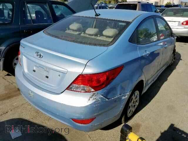 2014 HYUNDAI ACCENT - VIN: KMHCT4AE8EU669652 - Фото 4