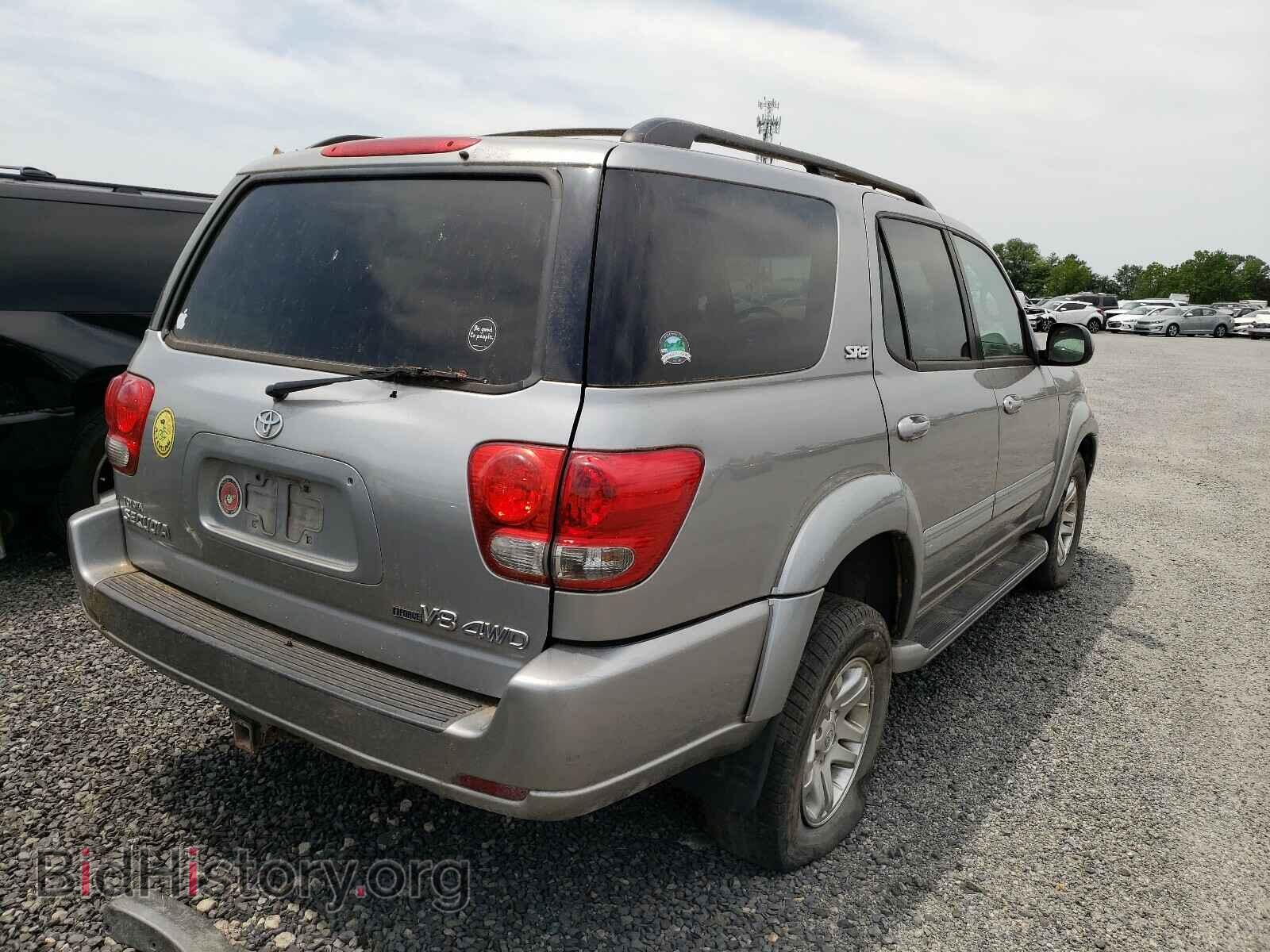 2006 TOYOTA SEQUOIA - VIN: 5TDBT44A26S276597 - Фото 4
