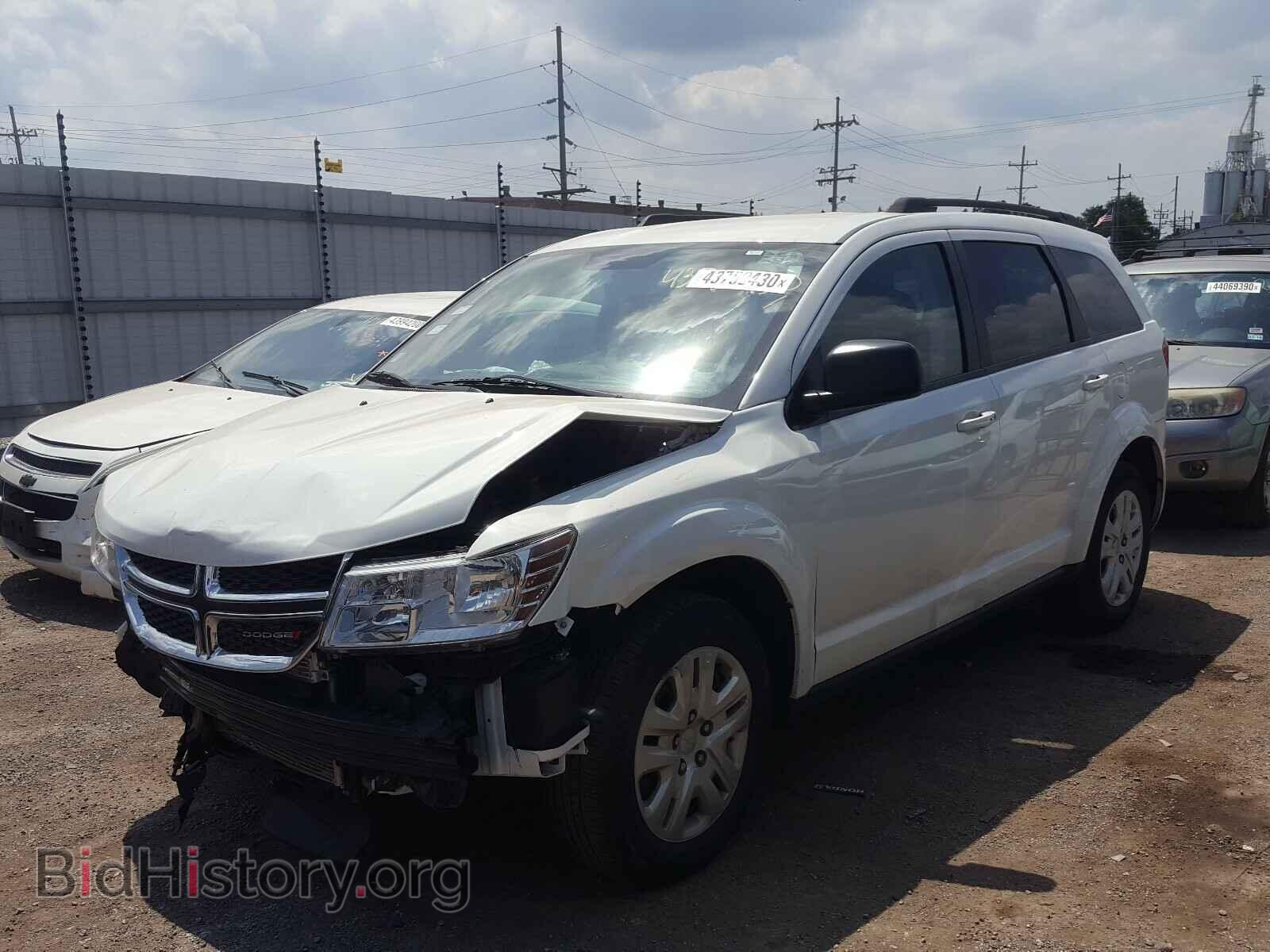 2017 DODGE JOURNEY - VIN: 3C4PDCAB7HT673354 - Фото 2