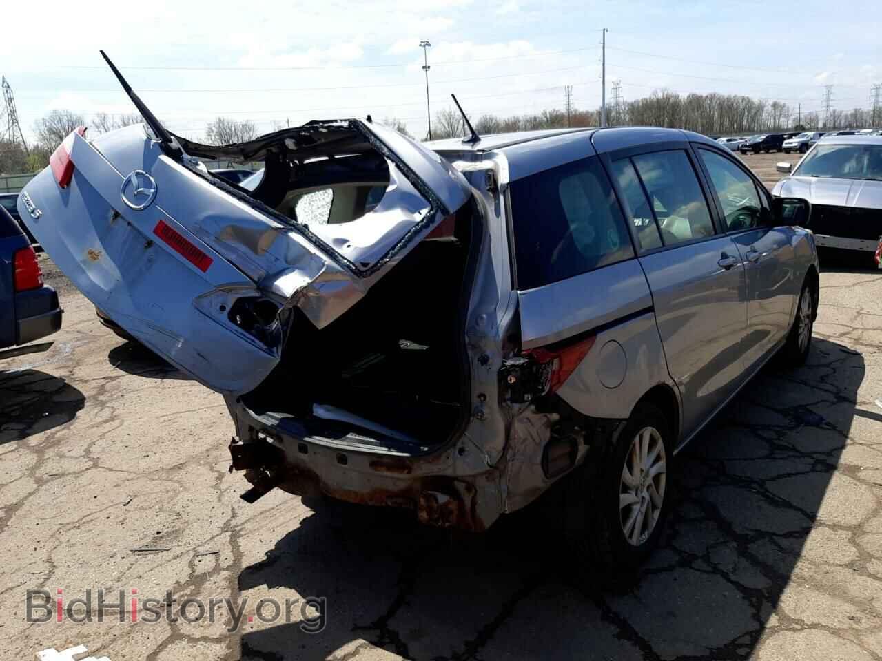 2012 MAZDA 5 - VIN: JM1CW2BL1C0105200 - Фото 4