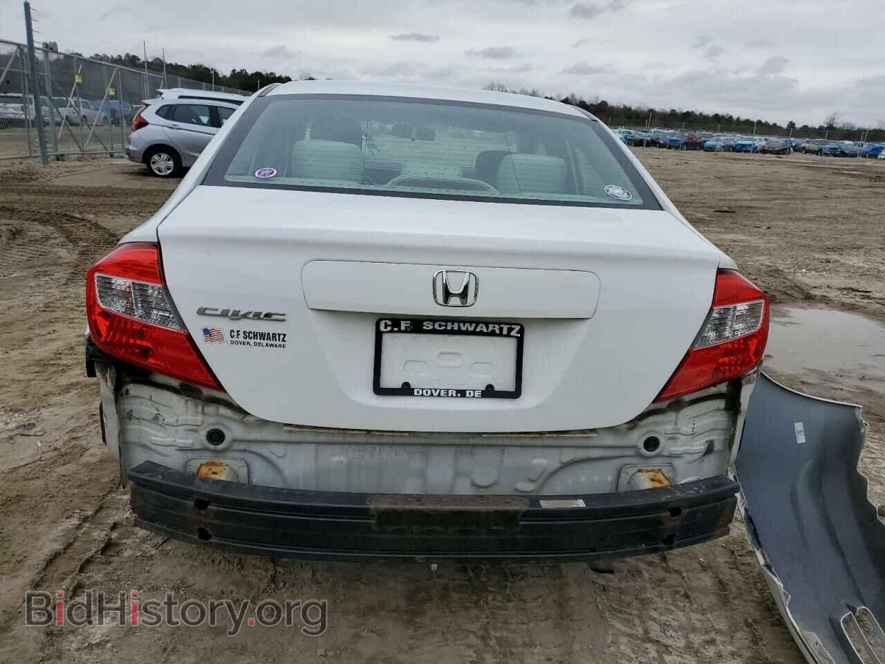 2012 HONDA CIVIC - VIN: 2HGFB2F50CH562940 - Фото 6