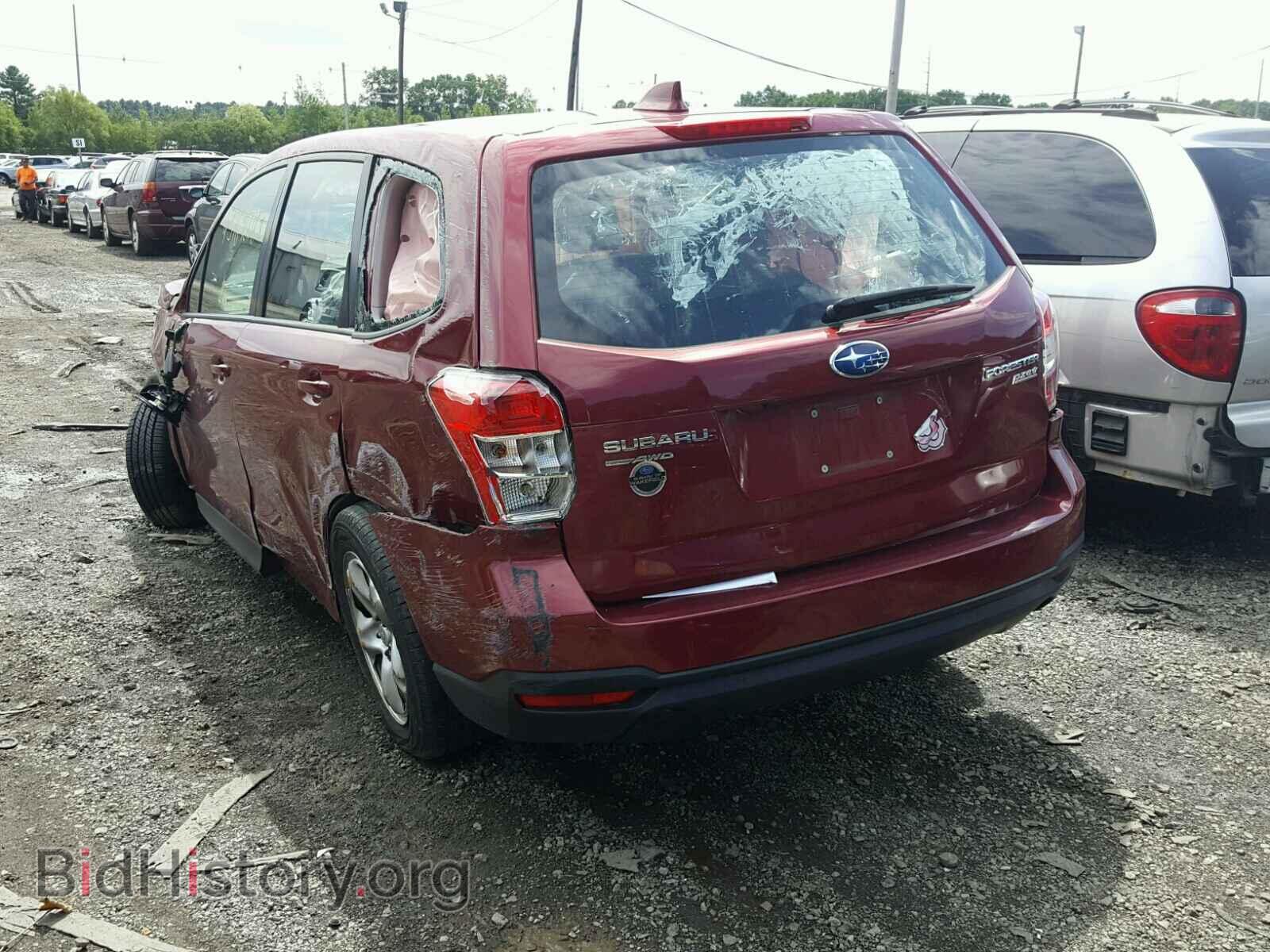 2016 SUBARU FORESTER - VIN: JF2SJAAC9GH499141 - Фото 3
