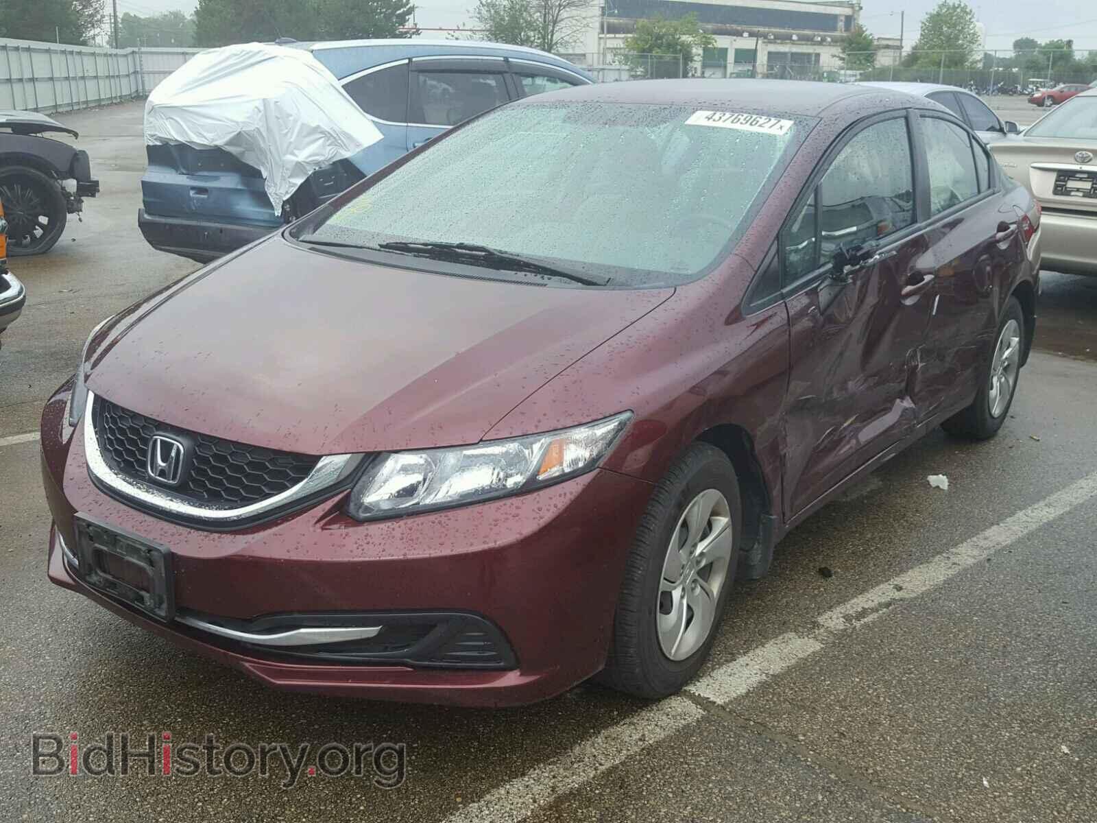 2013 HONDA CIVIC - VIN: 19XFB2F57DE053827 - Фото 2