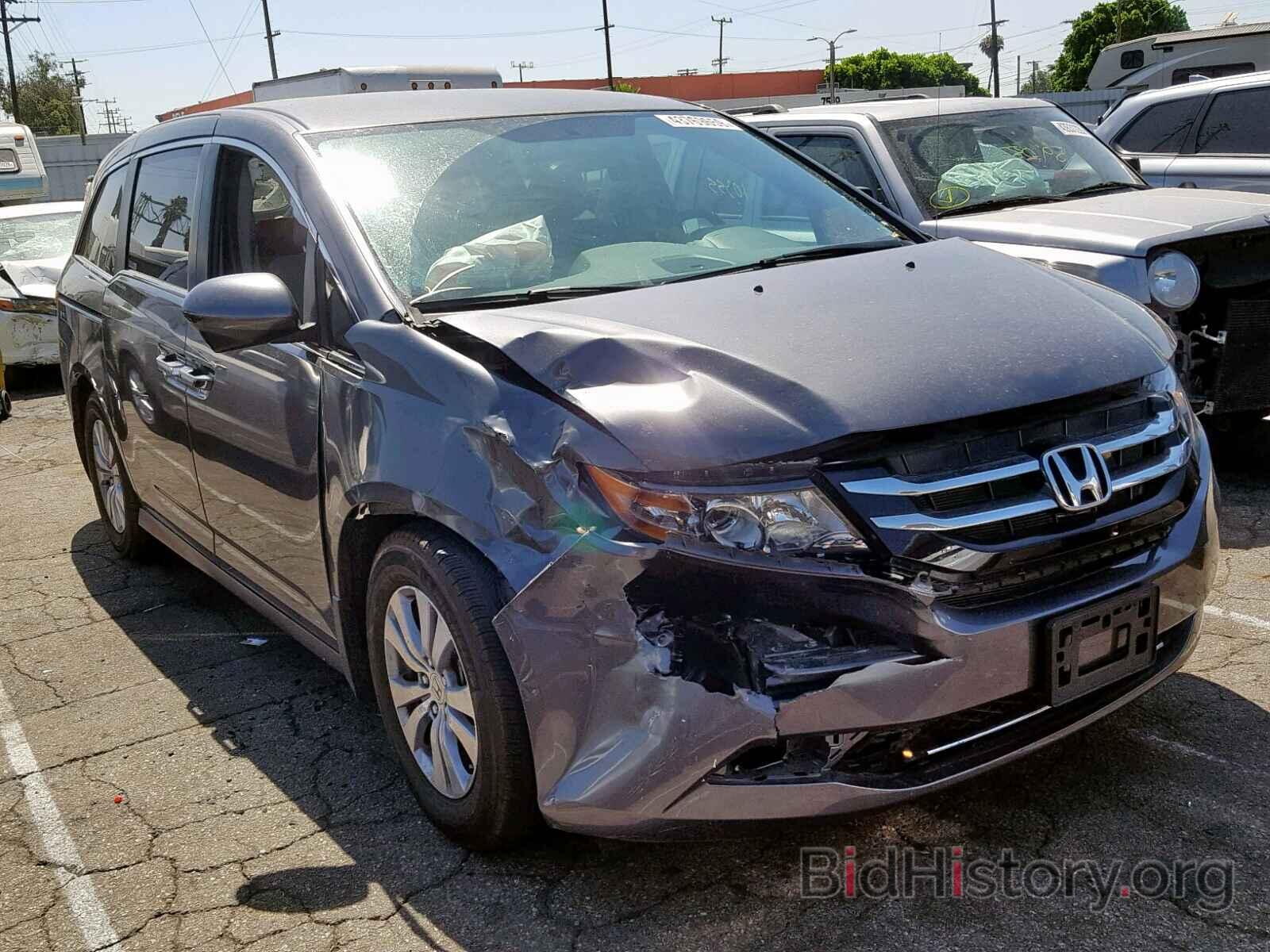 Фотография 5FNRL5H47GB155305 - HONDA ODYSSEY EX 2016