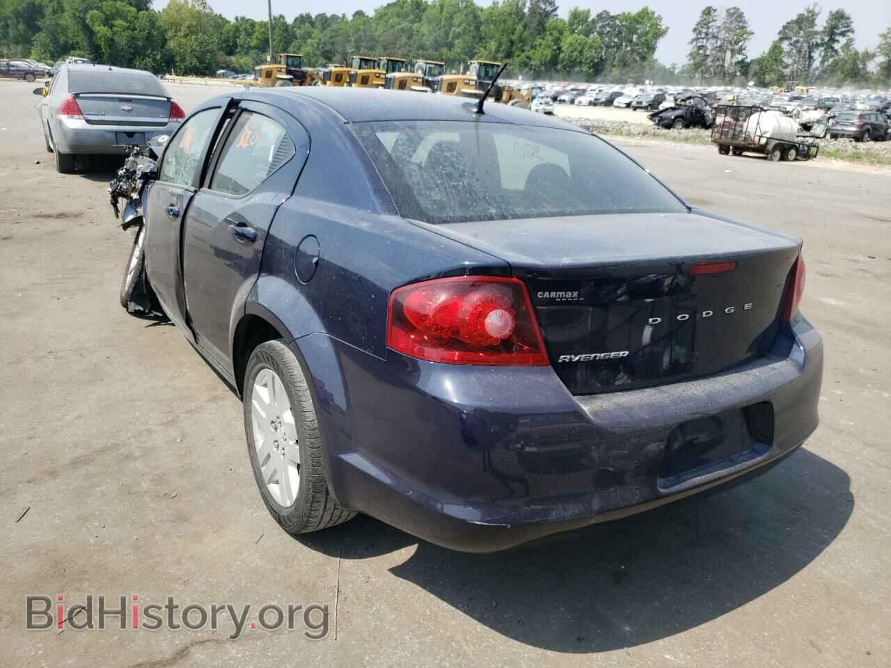 2013 DODGE AVENGER - VIN: 1C3CDZAB7DN669045 - Фото 3