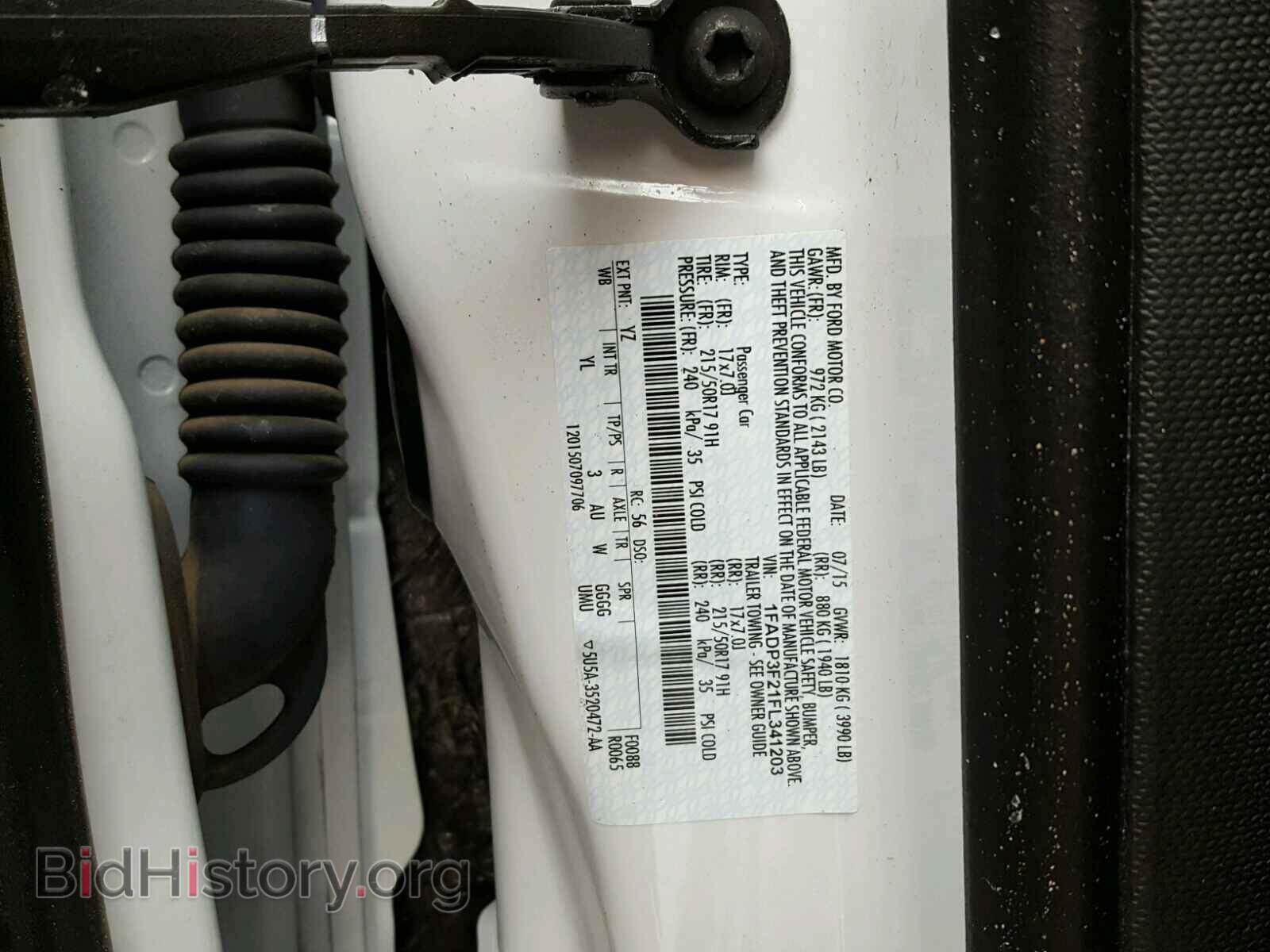 2015 FORD FOCUS - VIN: 1FADP3F21FL341203 - Photo 10