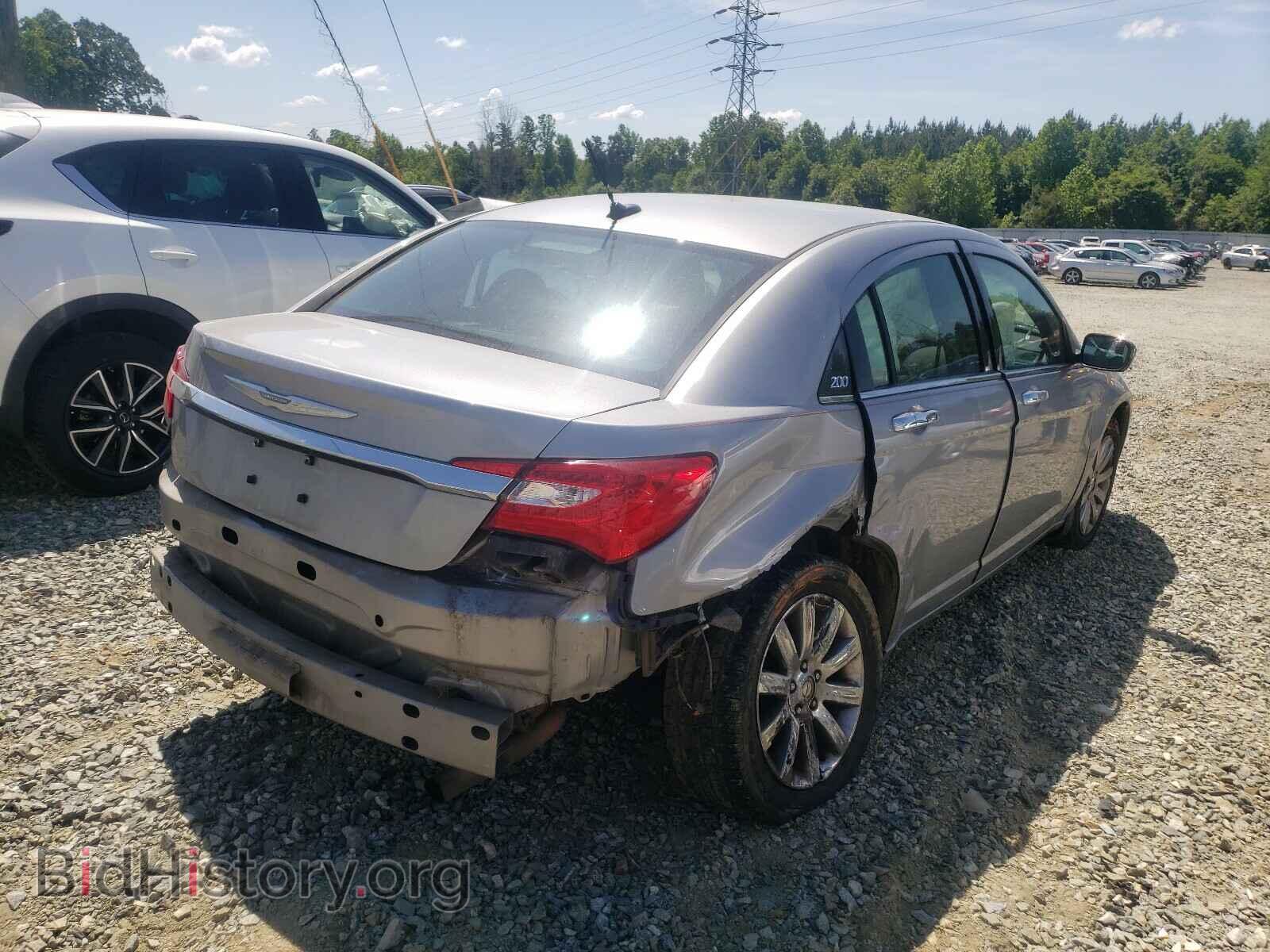 2013 CHRYSLER 200 - VIN: 1C3CCBBB2DN539974 - Фото 4