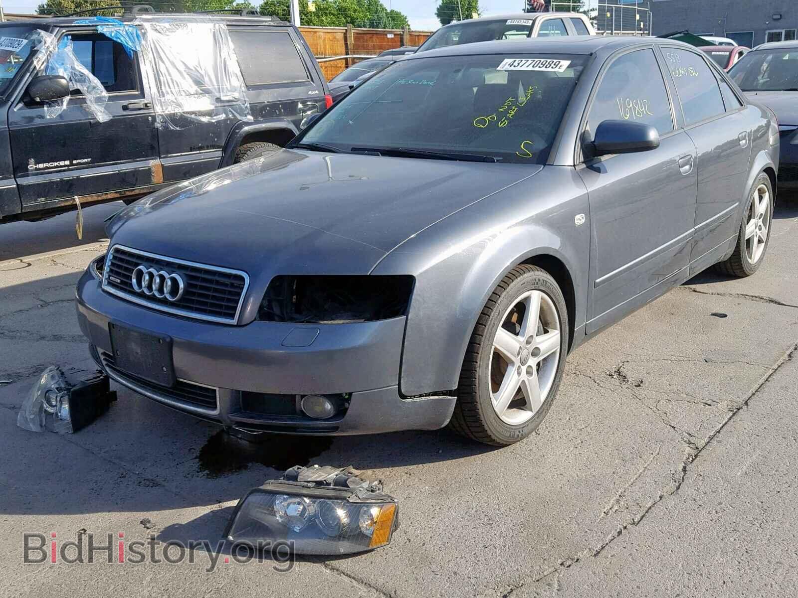 2005 AUDI A4 - VIN: WAULC68E75A016802 - Фото 2
