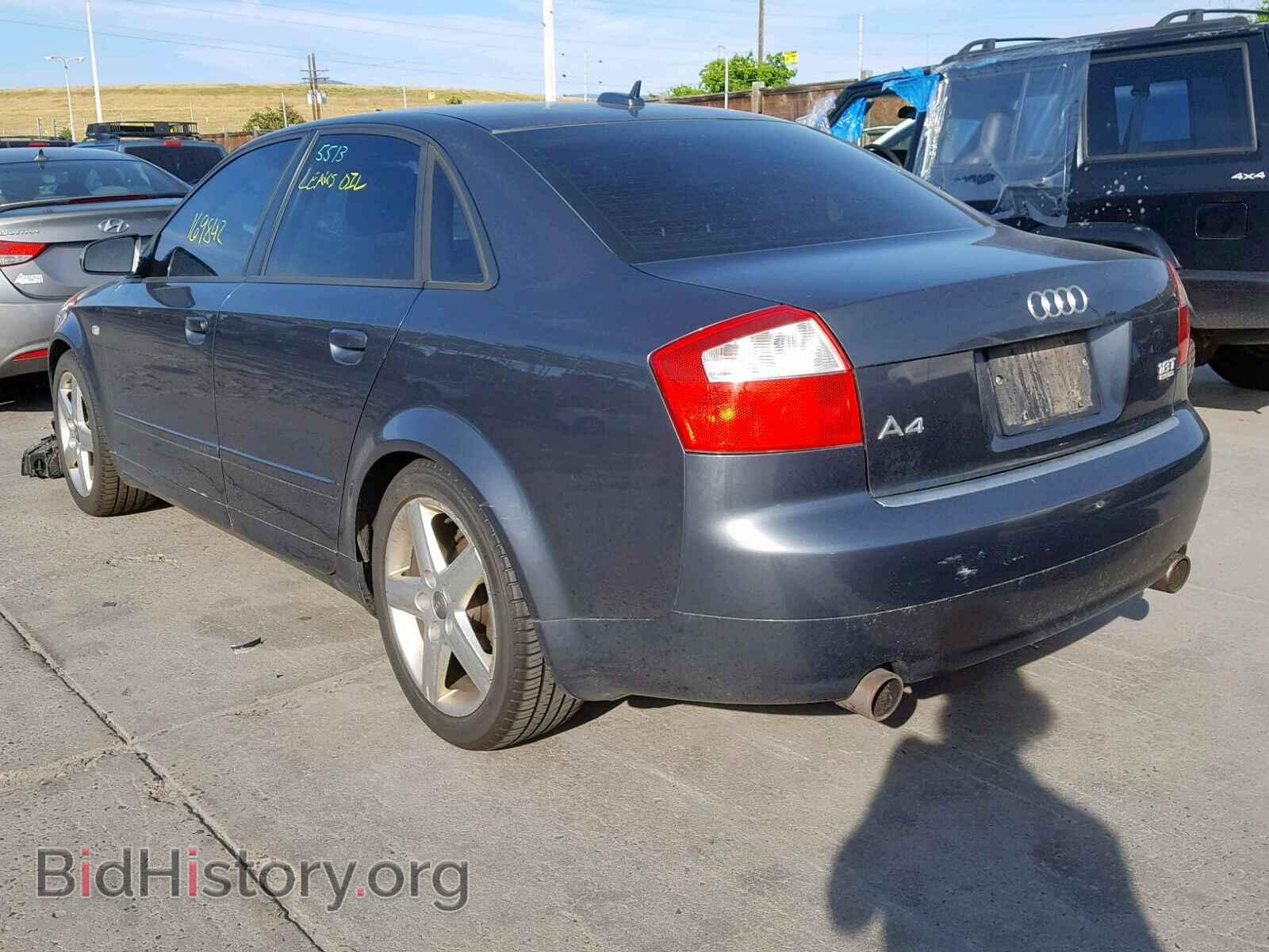 2005 AUDI A4 - VIN: WAULC68E75A016802 - Фото 3