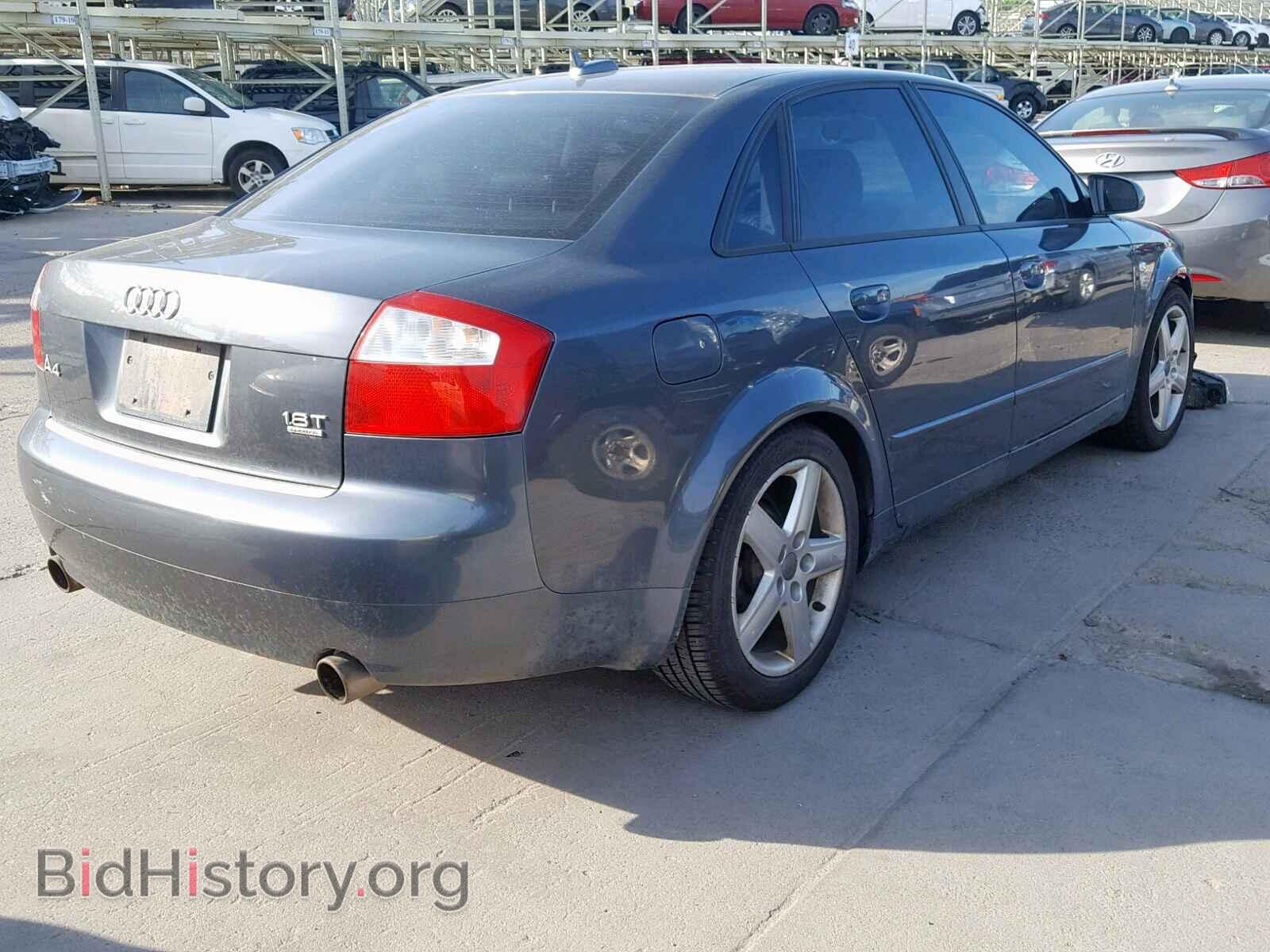 2005 AUDI A4 - VIN: WAULC68E75A016802 - Фото 4