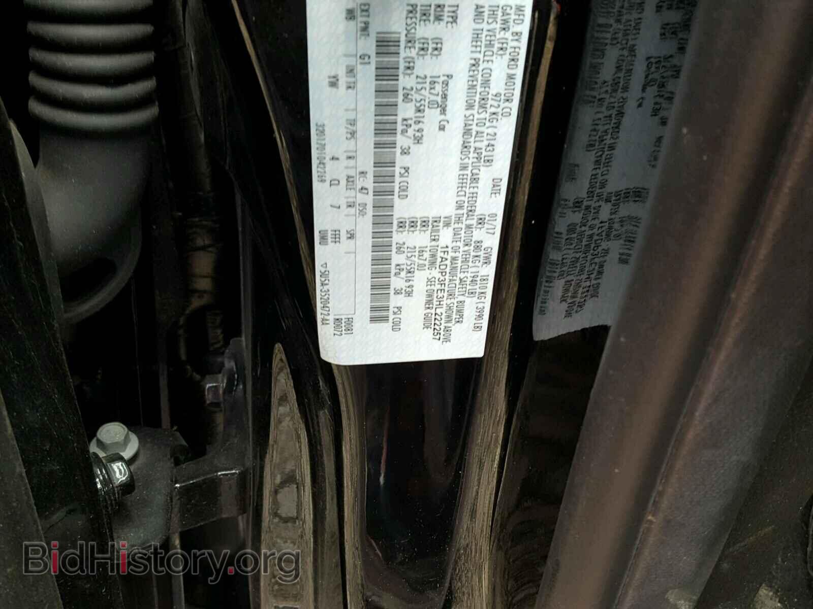 2017 FORD FOCUS - VIN: 1FADP3FE3HL222257 - Photo 10