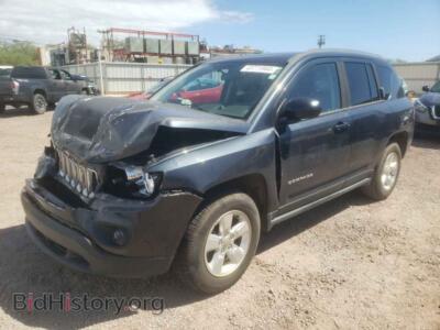 2015 Jeep COMPASS Sport, blue — VIN 1C4NJCBA0FD138097, Copart