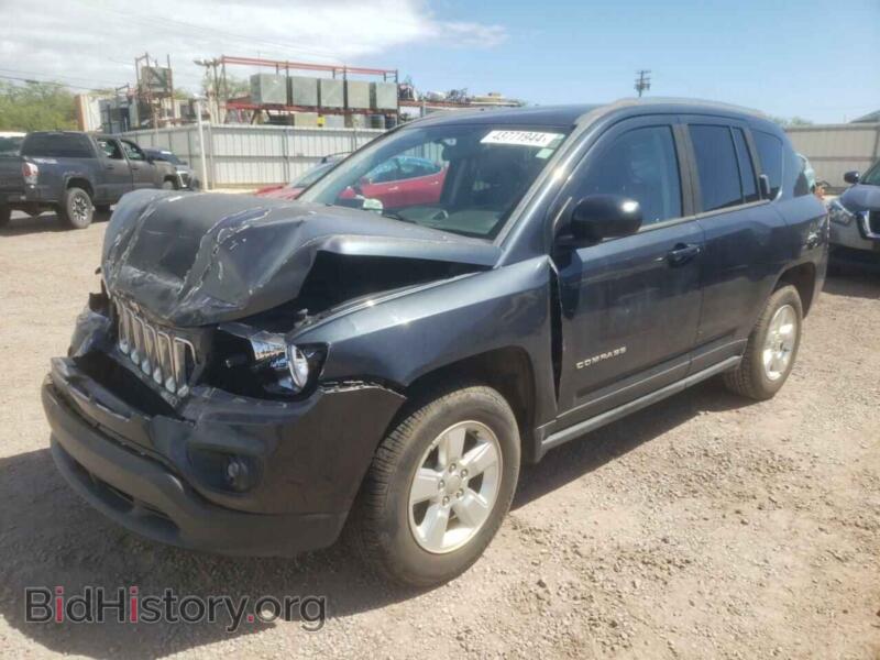 2015 Jeep COMPASS Sport (VIN 1C4NJCBA0FD138097) — фото 1 из 13, Copart, повреждение: передняя часть