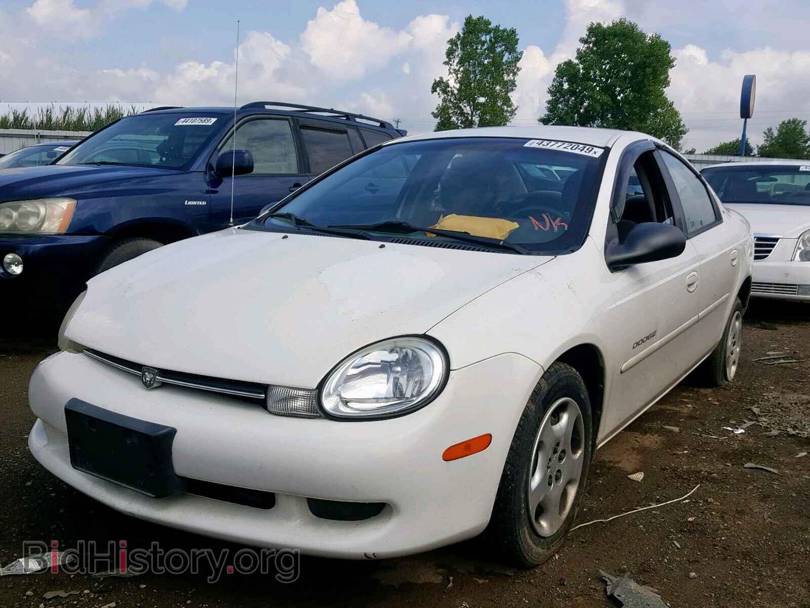 2001 DODGE NEON - VIN: 1B3ES46C21D233379 - Фото 2