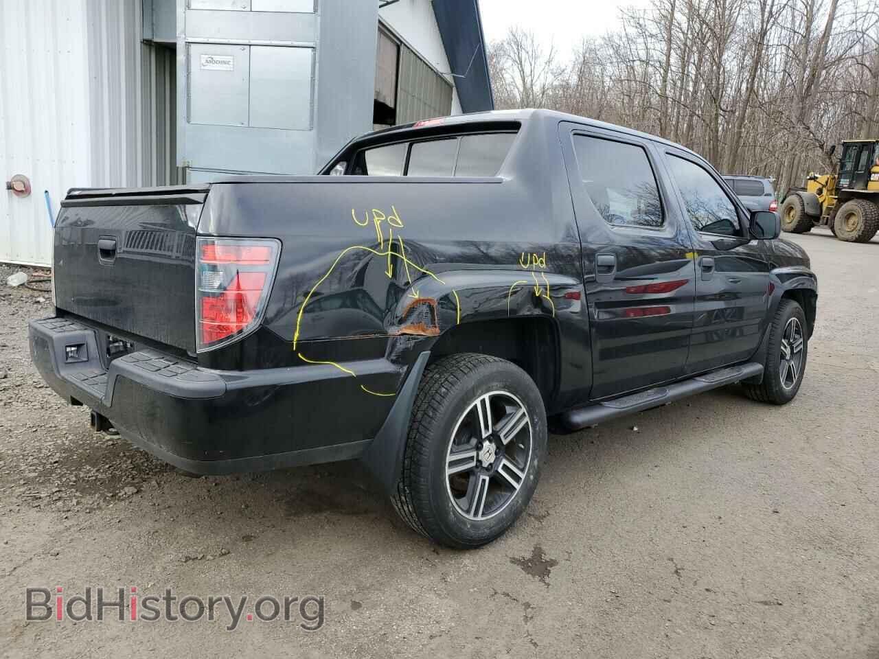 2012 HONDA RIDGELINE - VIN: 5FPYK1F76CB001996 - Фото 3