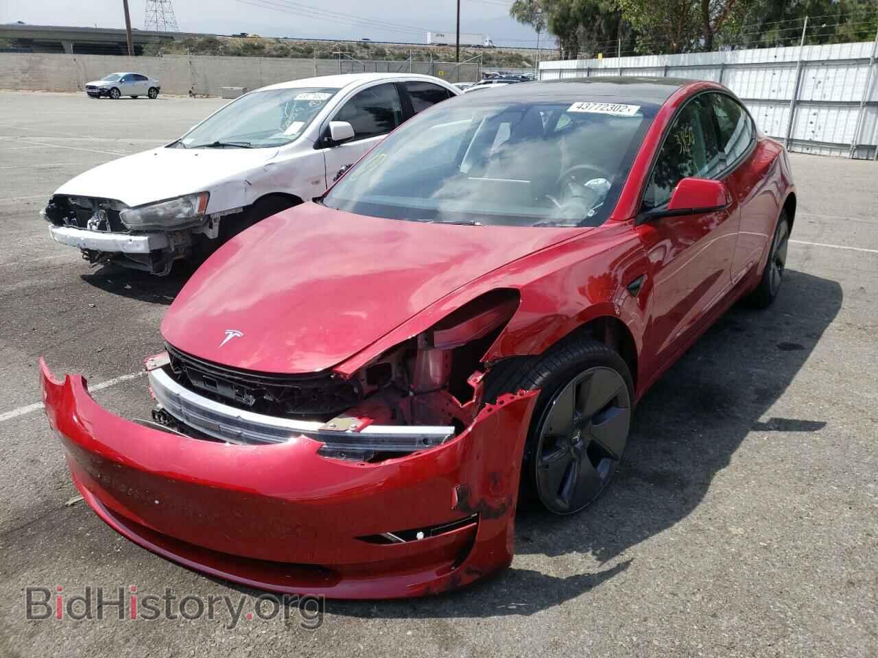 2022 TESLA MODEL 3 - VIN: 5YJ3E1EA3NF134290 - Photo 2