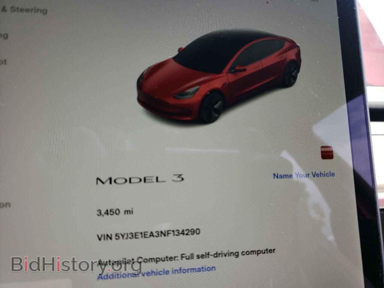 2022 TESLA MODEL 3 - VIN: 5YJ3E1EA3NF134290 - Photo 8