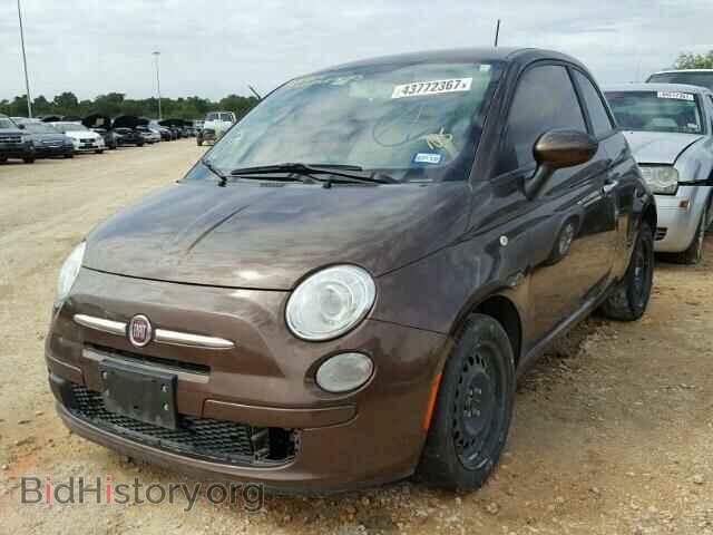 2012 FIAT 500 - VIN: 3C3CFFAR0CT349022 - Фото 2