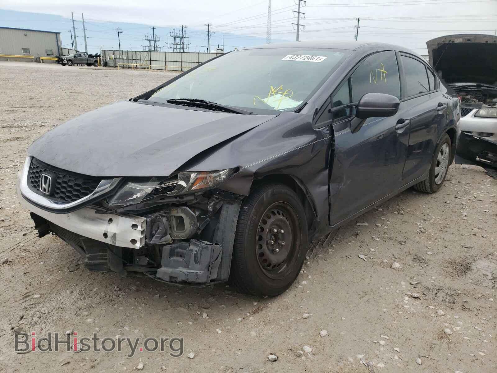 2015 HONDA CIVIC - VIN: 19XFB2F59FE006429 - Фото 2