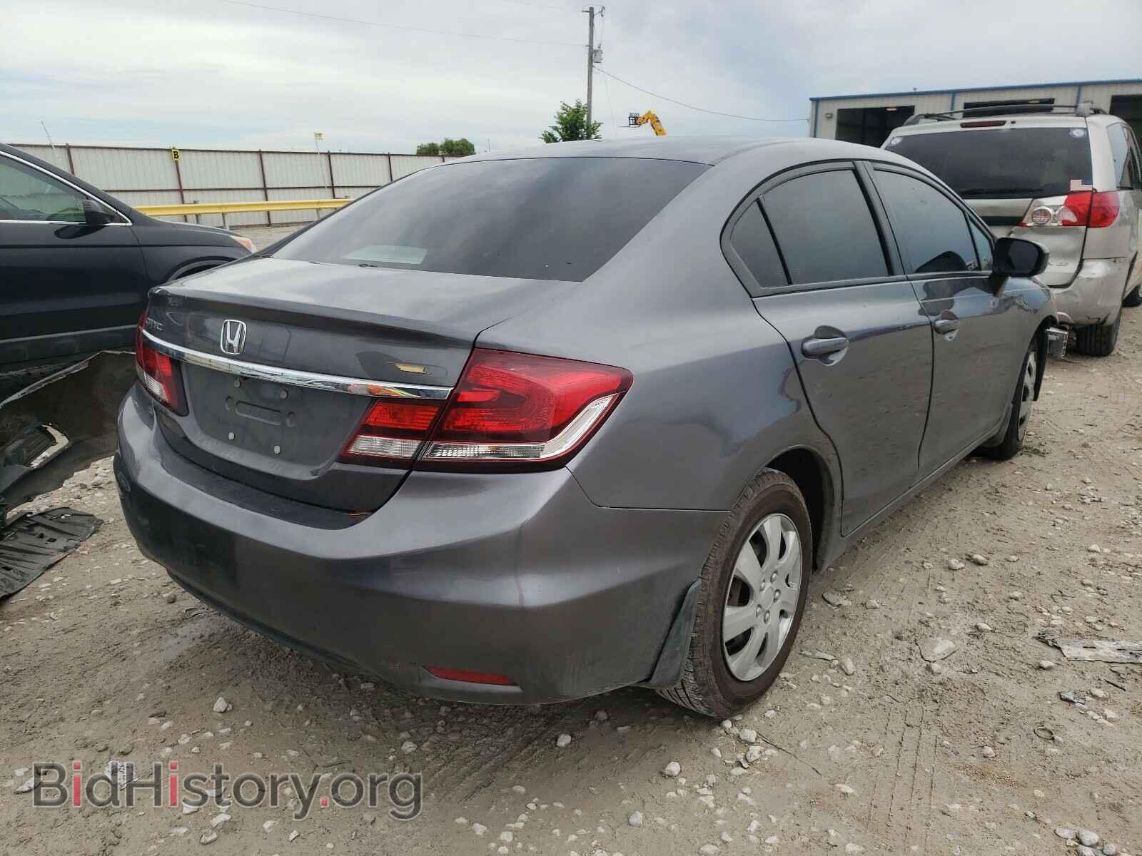 2015 HONDA CIVIC - VIN: 19XFB2F59FE006429 - Фото 4