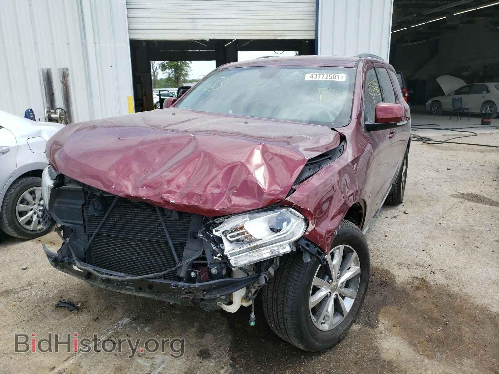 2016 DODGE DURANGO - VIN: 1C4RDHDGXGC409696 - Фото 2