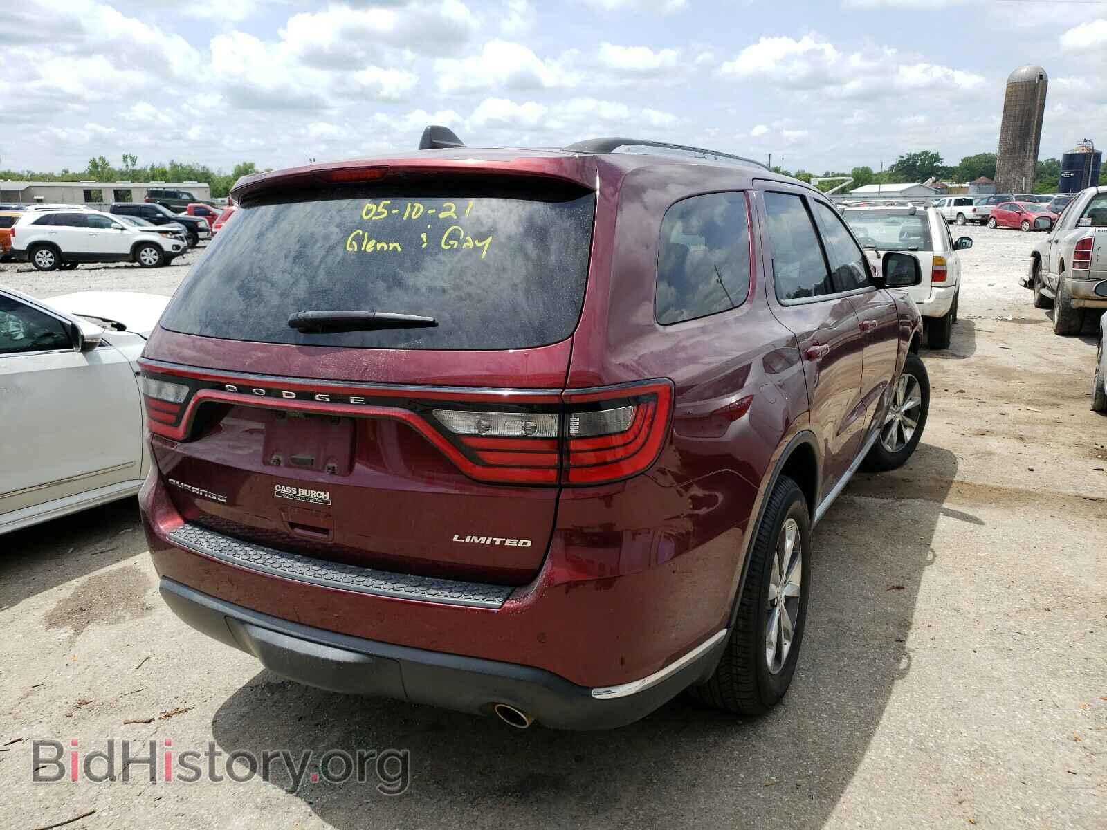 2016 DODGE DURANGO - VIN: 1C4RDHDGXGC409696 - Фото 4