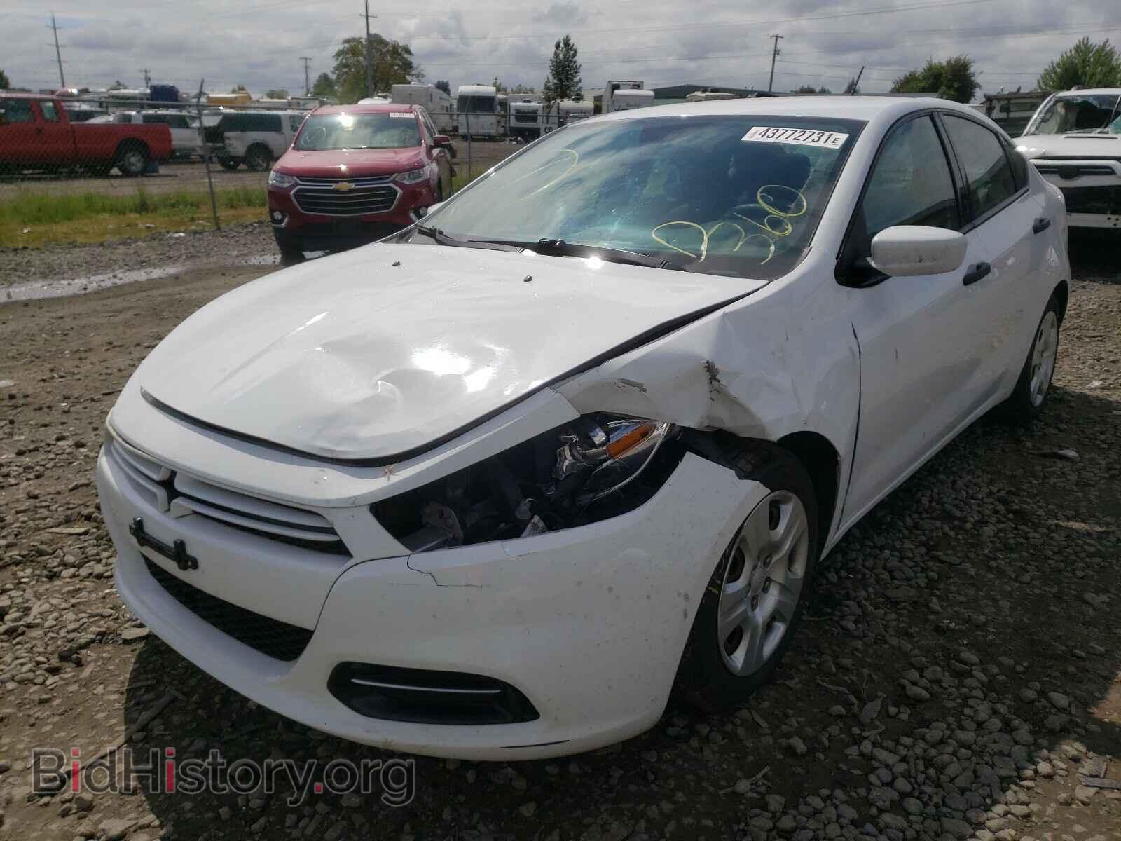2013 DODGE DART - VIN: 1C3CDFAA7DD318938 - Фото 2