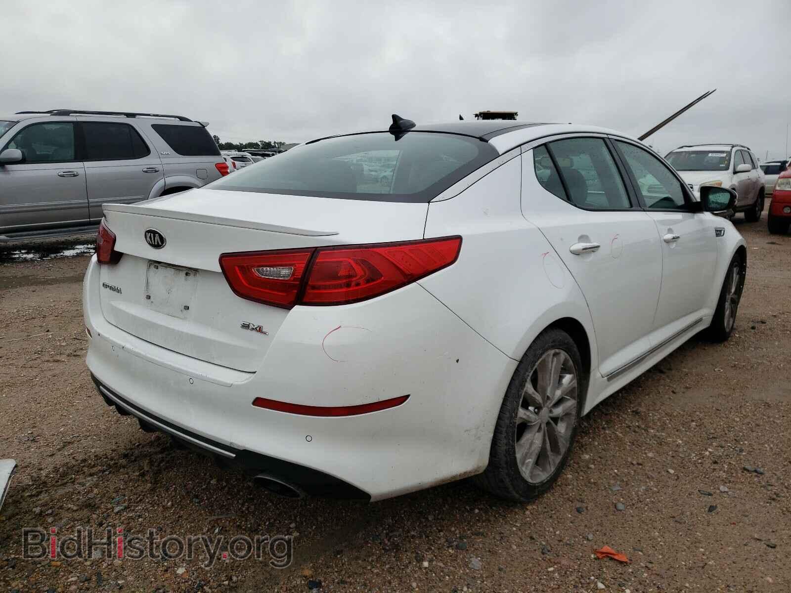 2015 KIA OPTIMA - VIN: 5XXGR4A6XFG457808 - Фото 4