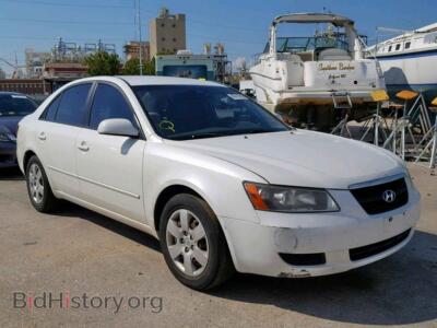 2007 Hyundai SONATA Sonata GLS, white — VIN 5NPET46C67H262916, Copart