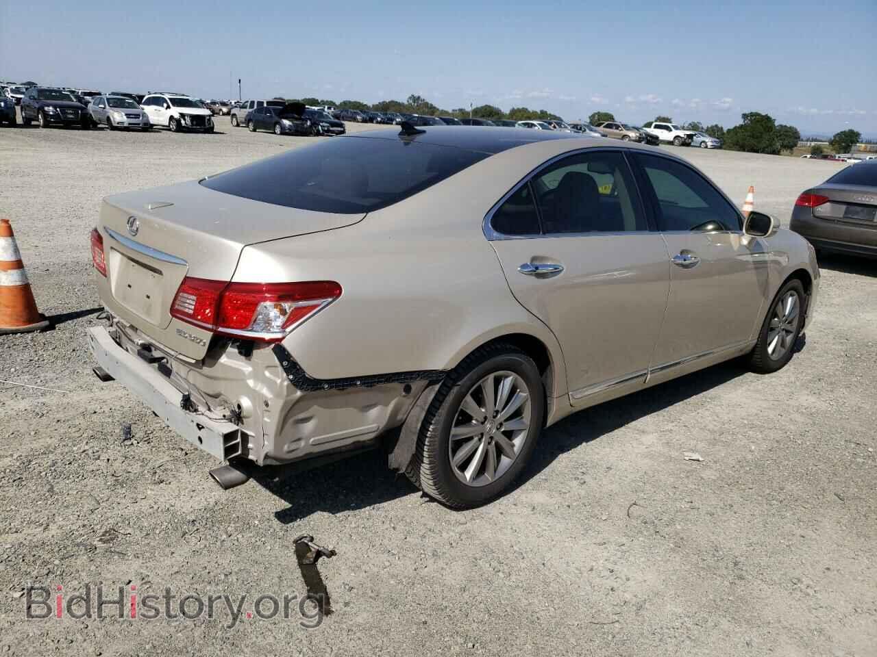 2012 LEXUS ES350 - VIN: JTHBK1EG5C2474029 - Фото 4