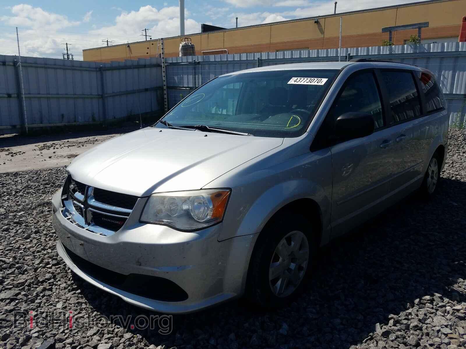 2012 DODGE CARAVAN - VIN: 2C4RDGBG0CR334621 - Фото 2