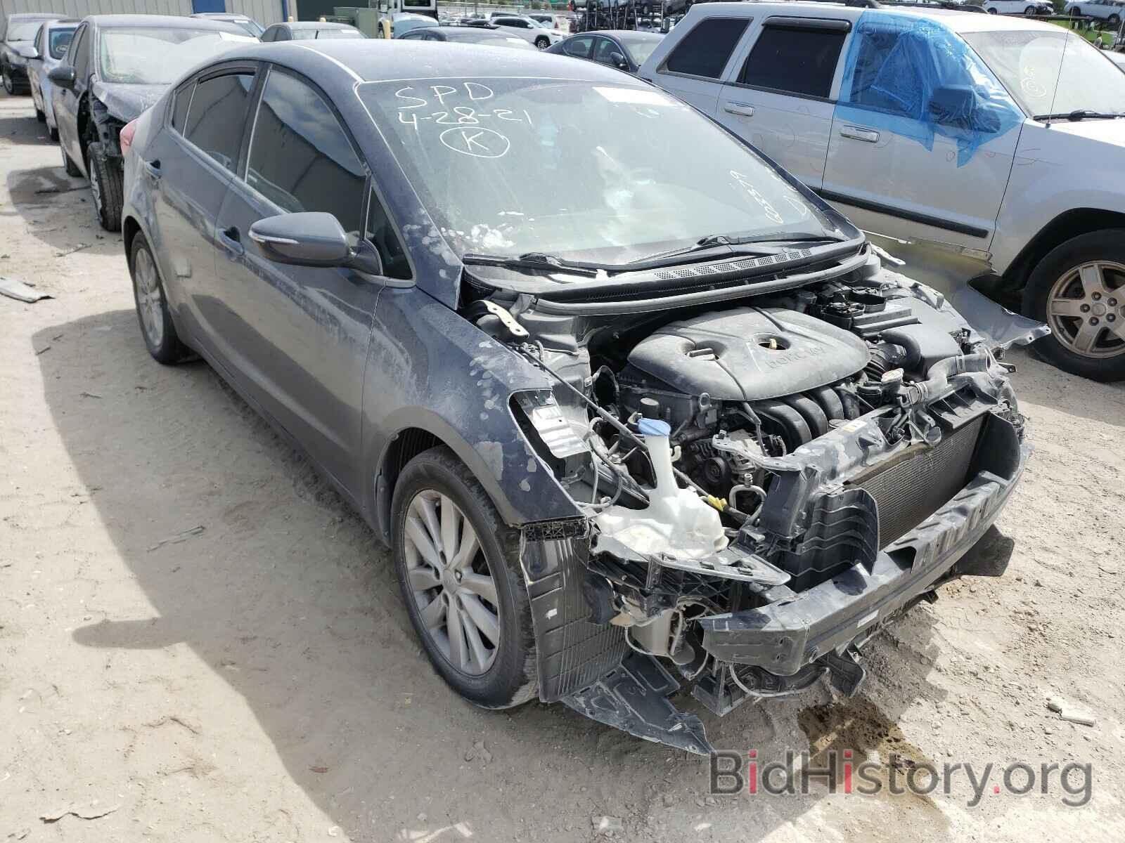 Фотография KNAFX4A64G5603379 - KIA FORTE 2016