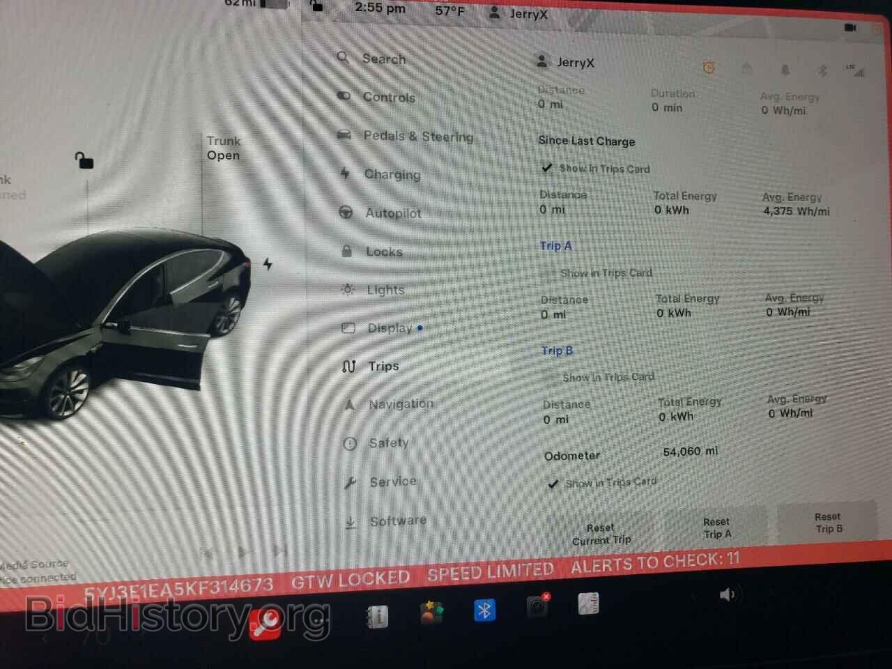 2019 TESLA MODEL 3 - VIN: 5YJ3E1EA5KF314673 - Photo 9