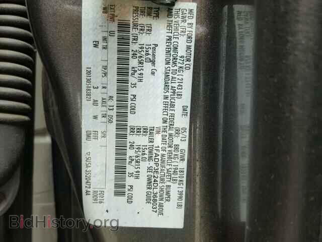 2013 FORD FOCUS - VIN: 1FADP3E24DL368037 - Photo 10