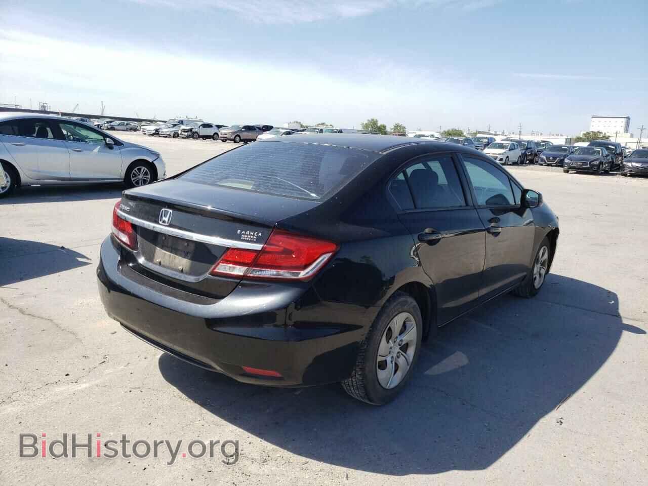 2013 HONDA CIVIC - VIN: 19XFB2F52DE008603 - Фото 4
