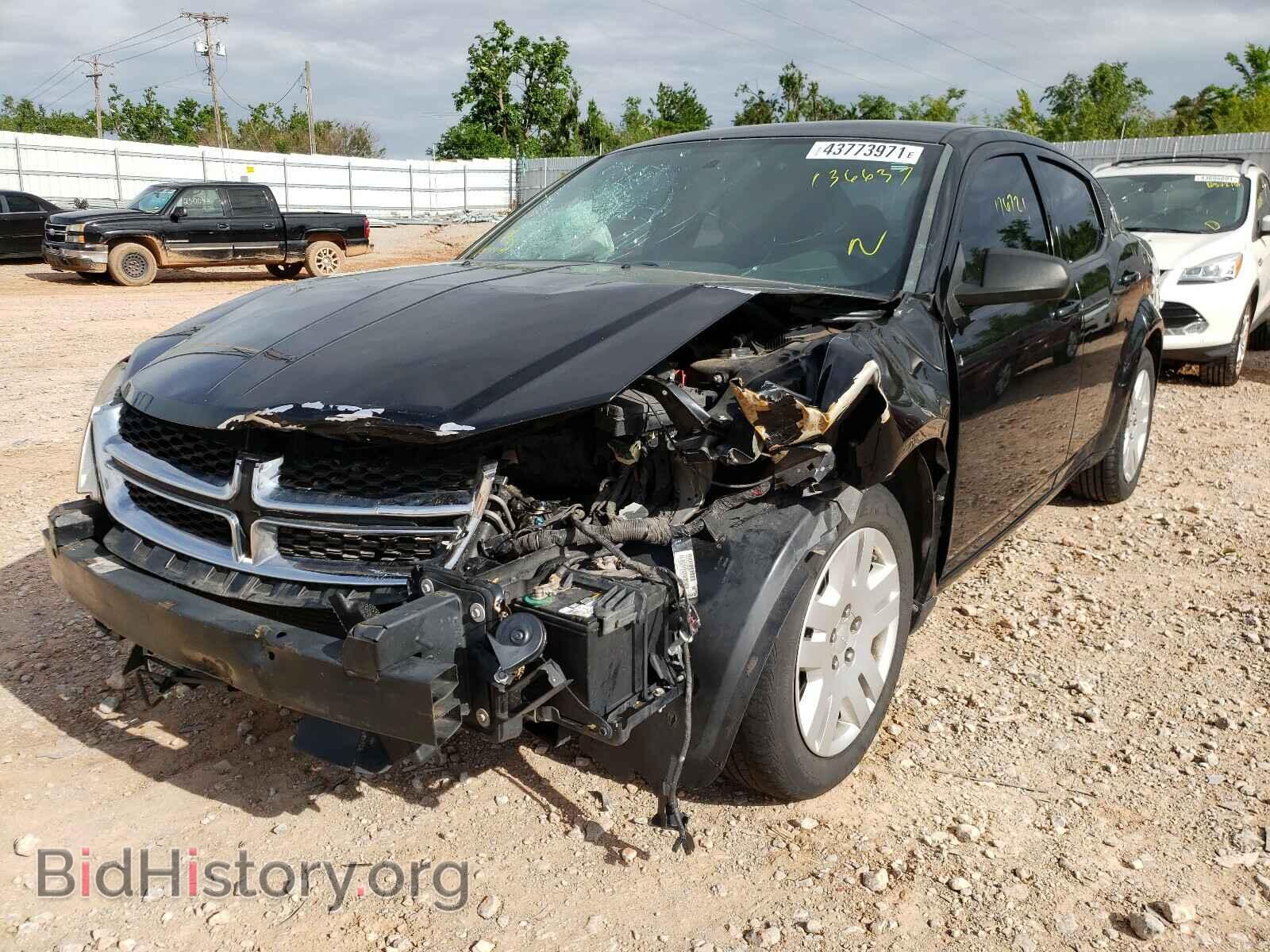 2012 DODGE AVENGER - VIN: 1C3CDZABXCN136637 - Photo 2