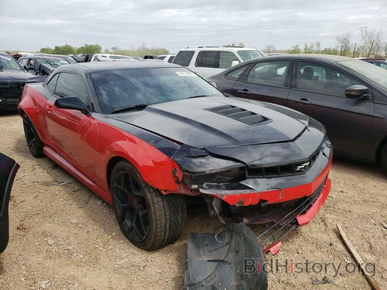 Photo 2G1FT1EW2E9165137 - CHEVROLET CAMARO 2014