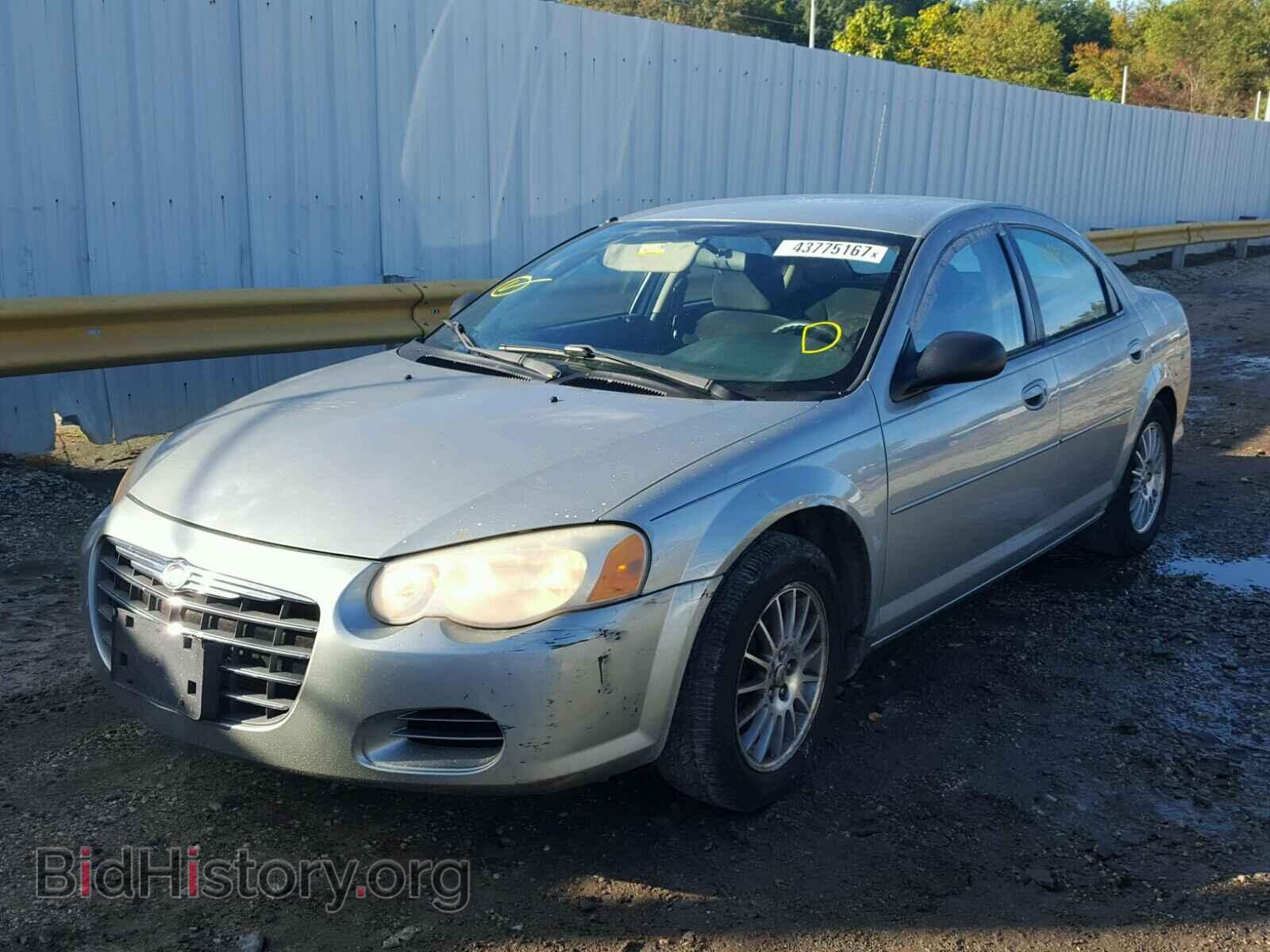 2004 CHRYSLER SEBRING - VIN: 1C3EL46J44N340026 - Фото 2