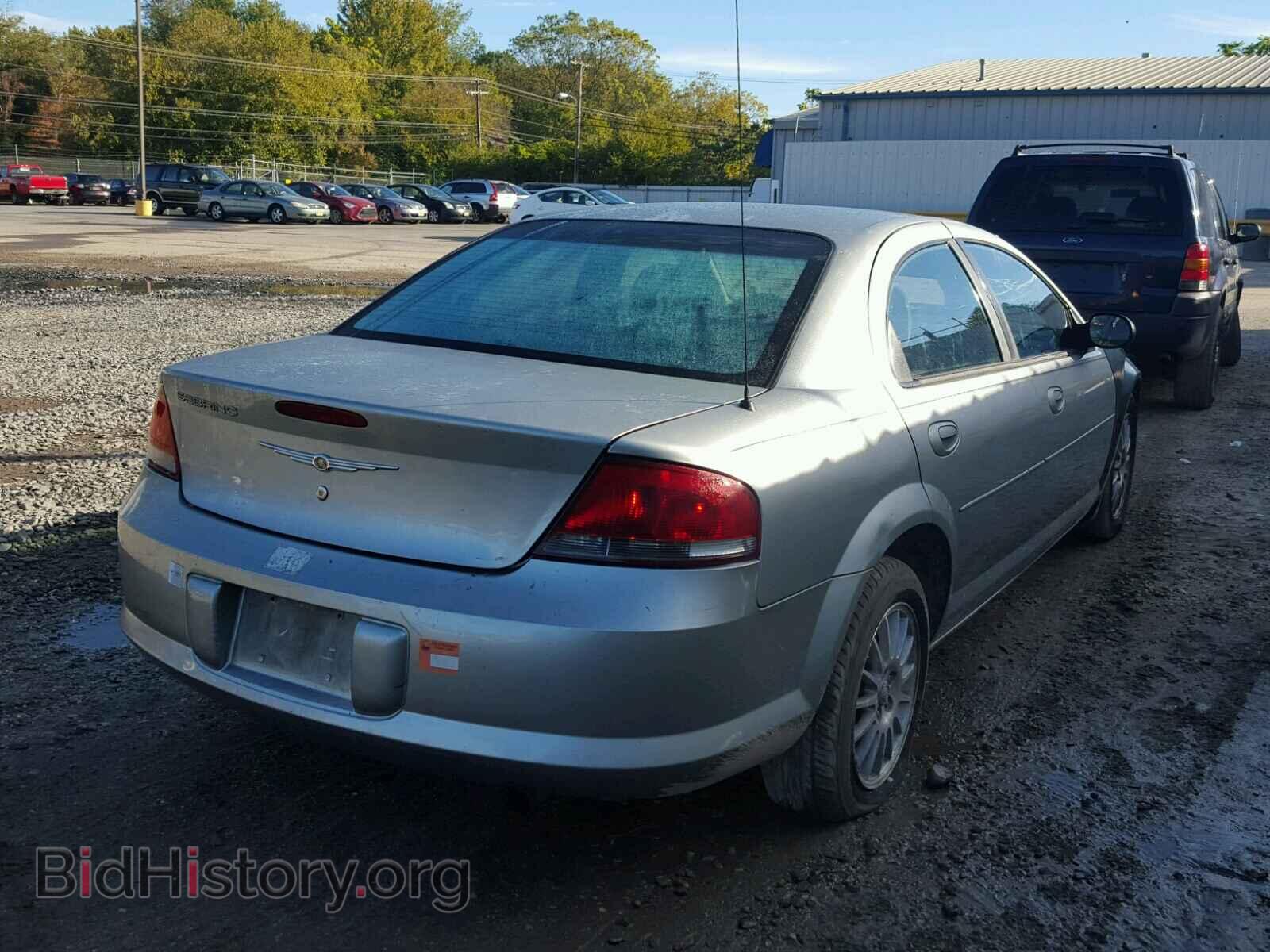 2004 CHRYSLER SEBRING - VIN: 1C3EL46J44N340026 - Фото 4