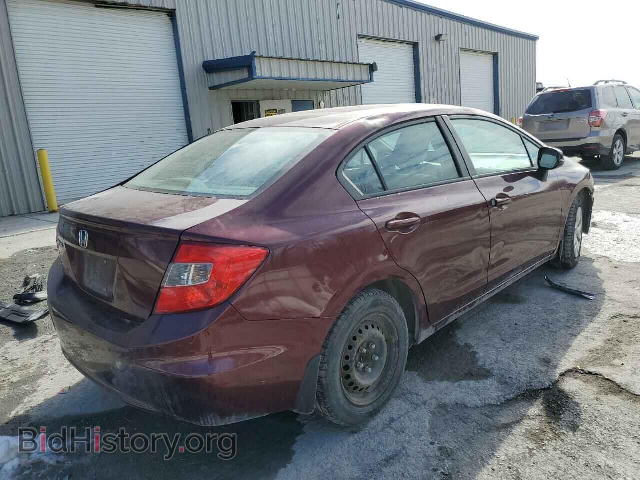 2012 HONDA CIVIC - VIN: 2HGFB2F5XCH573699 - Фото 3