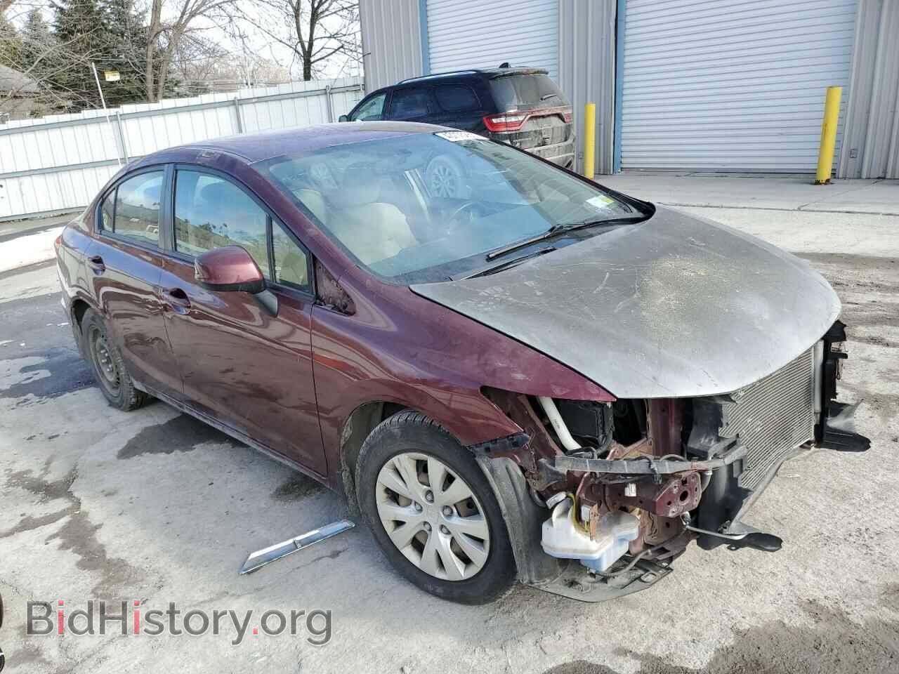 2012 HONDA CIVIC - VIN: 2HGFB2F5XCH573699 - Фото 4