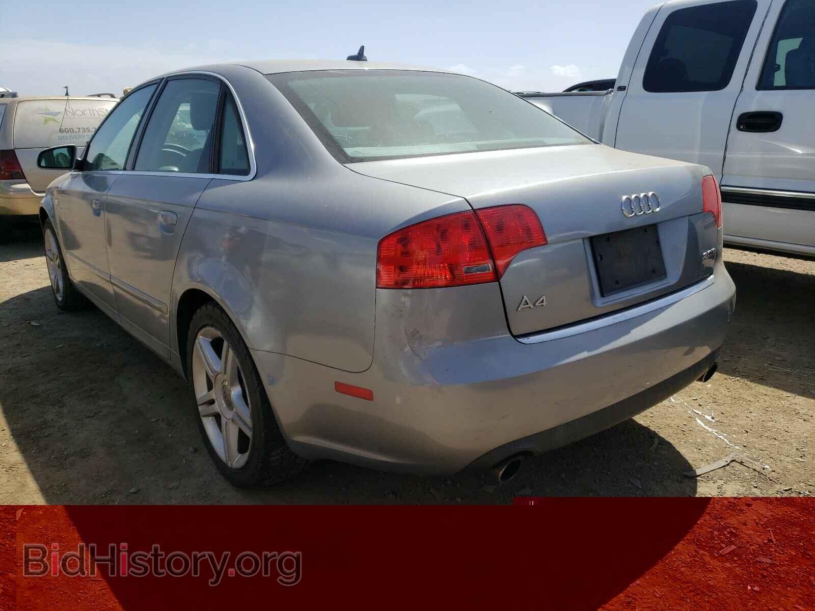 2007 AUDI A4 - VIN: WAUAF78E87A087191 - Photo 3