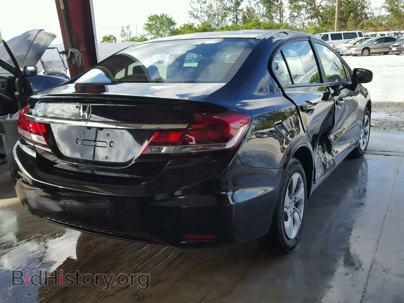 2014 HONDA CIVIC - VIN: 19XFB2F50EE035140 - Фото 4