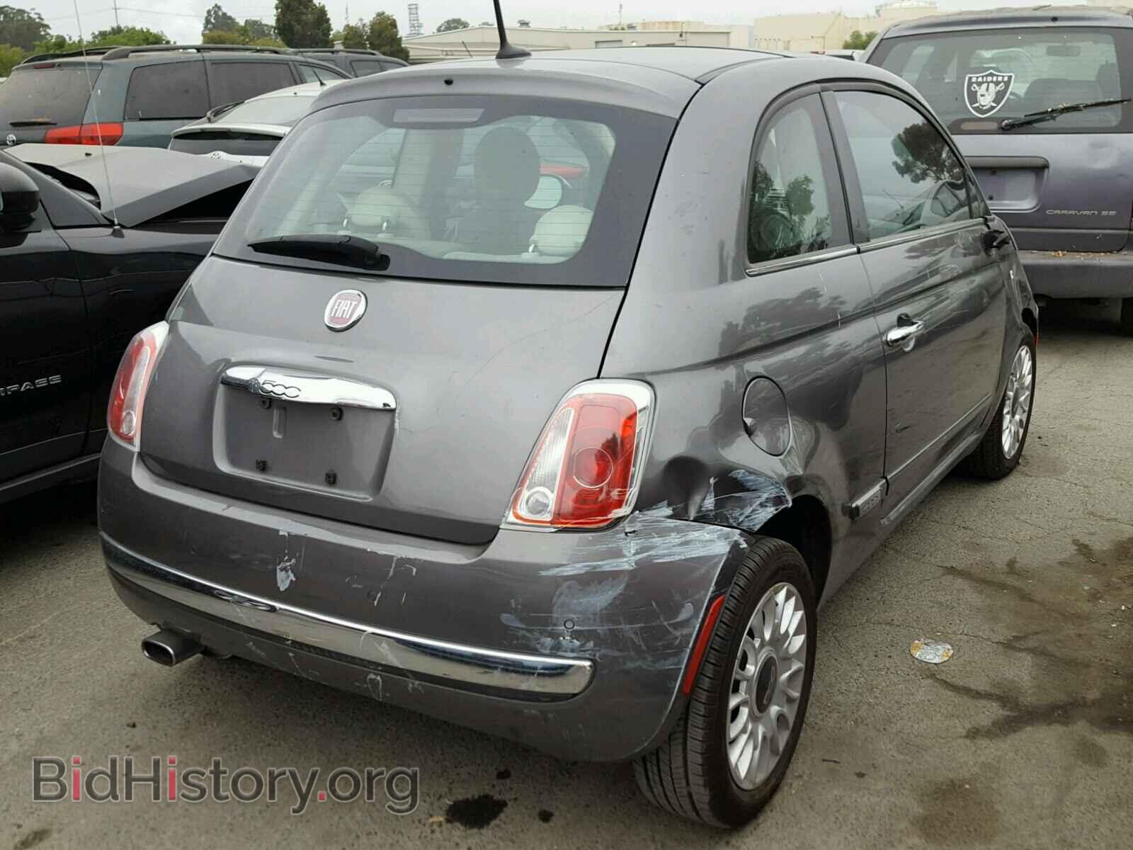 2012 FIAT 500 - VIN: 3C3CFFCRXCT104256 - Фото 4