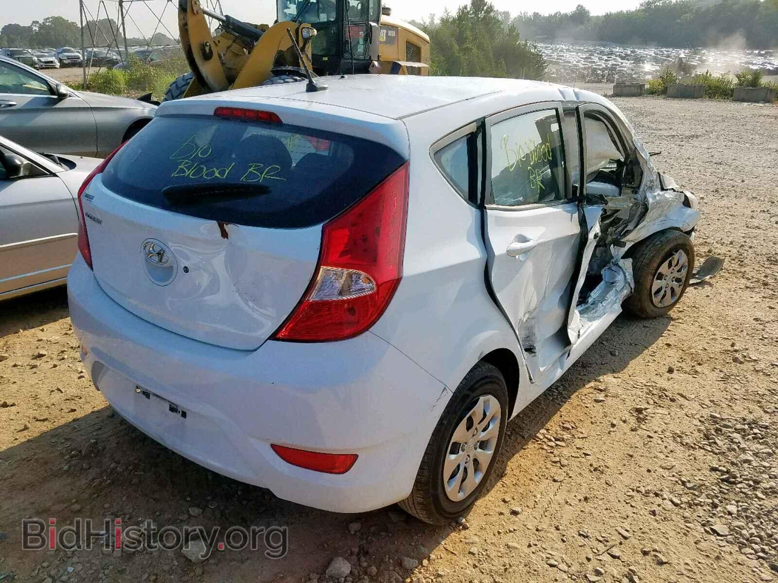 2016 HYUNDAI ACCENT - VIN: KMHCT5AE7GU270739 - Фото 4