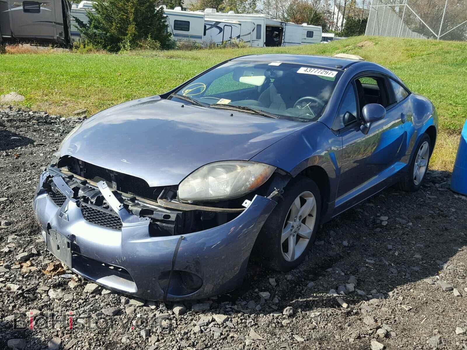 2007 MITSUBISHI ECLIPSE - VIN: 4A3AK24F17E020678 - Photo 2